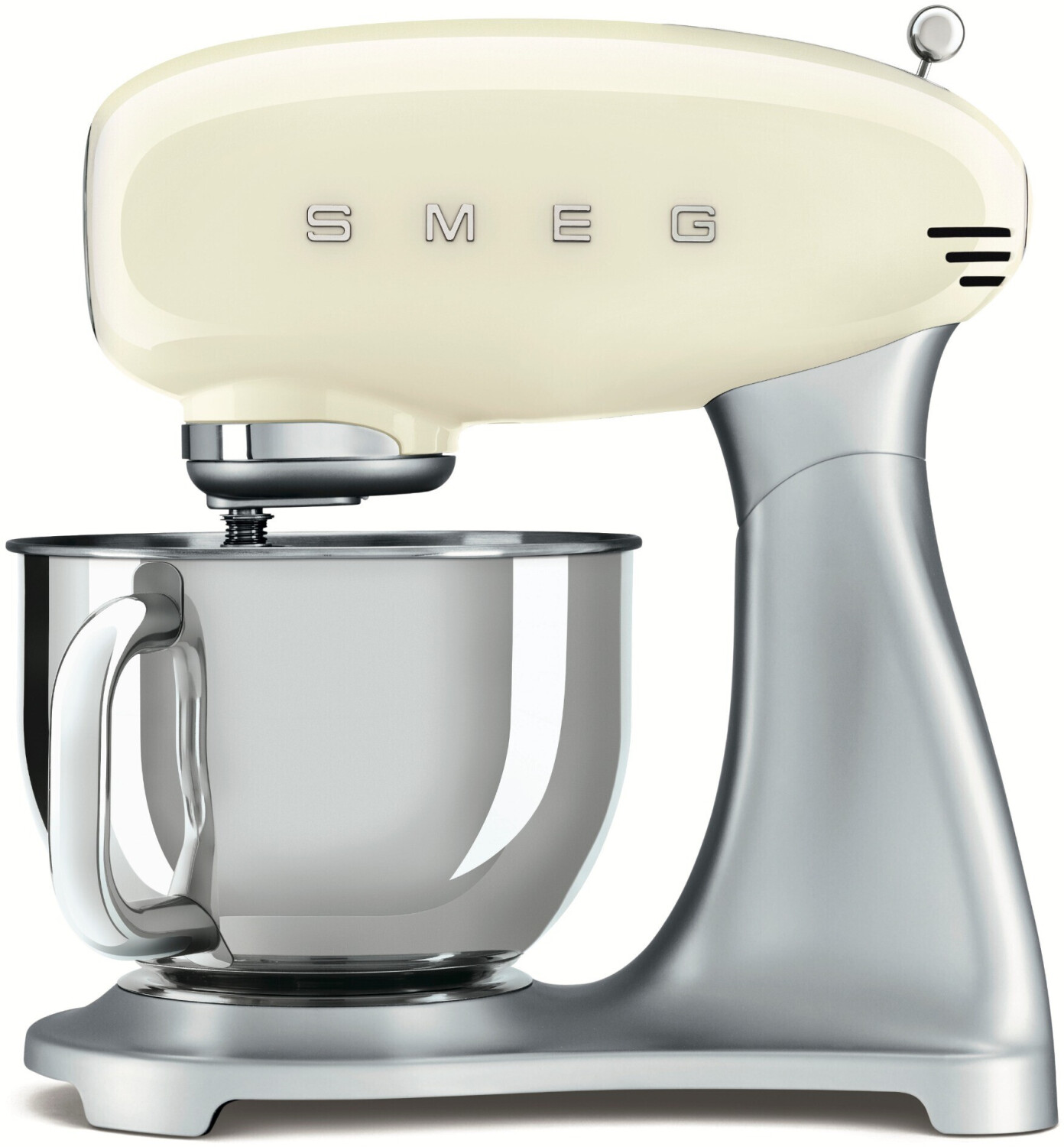 غذا ساز حرفه‌ای اسمگ ایتالیا مدل SMEG SMF02CREU | طراحی کلاسیک دهه 50 میلادی | رنگ کرم